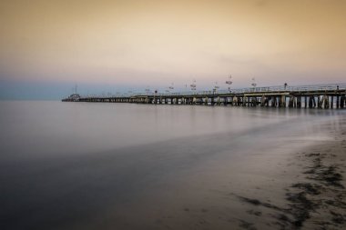 ahşap iskele Sopot, Polonya