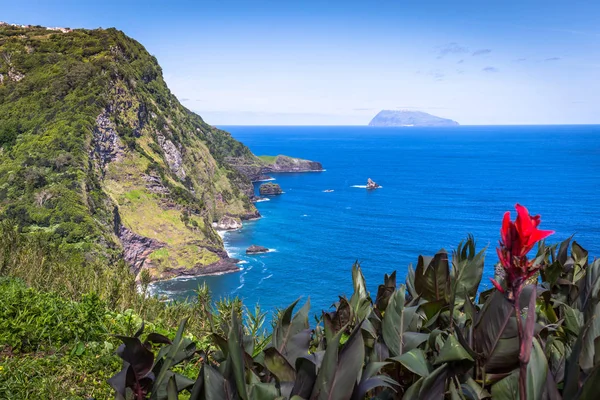 フローレス島の風景です。アゾレス諸島、ポルトガル — ストック写真