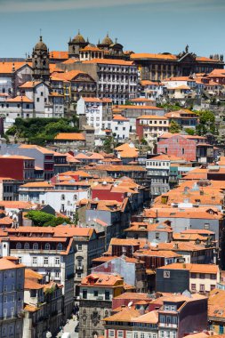 Bir Porto renkli binalar. Portekiz