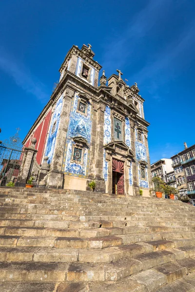 Iglesia de San Ildefonso (Igreja de Santo Ildefonso), Oporto, P — Foto de Stock