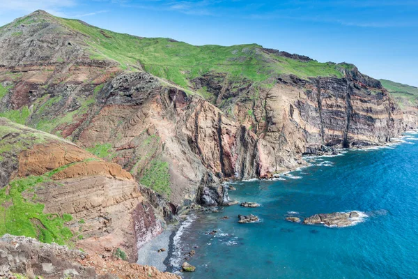 Oost Kust Van Madeira Island Ponta Sao Luiz — Stockfoto