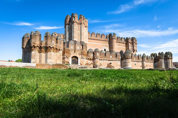 Castelo de Coca (Castillo de Coca) é uma fortificação construída em — Fotografia de Stock