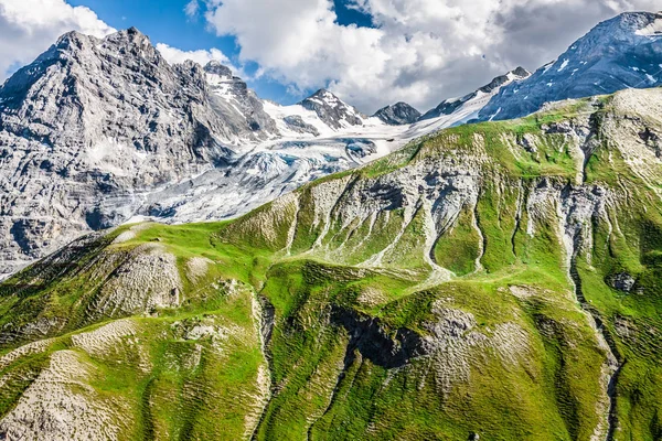 Trentino alto adige, Italské Alpy - ortles ledovec — Stock fotografie