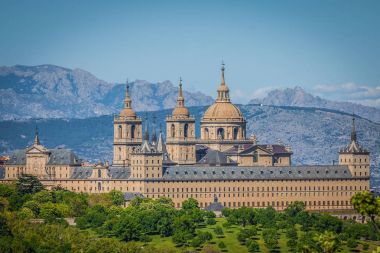 Kraliyet koltuğu, San Lorenzo de El Escorial, tarihsel residen