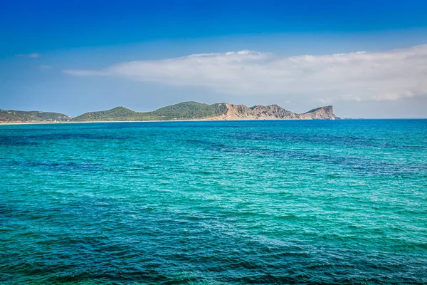 Ibiza island,beach Ses Salines  in Sant Josep at Balearic island — Stock Photo, Image