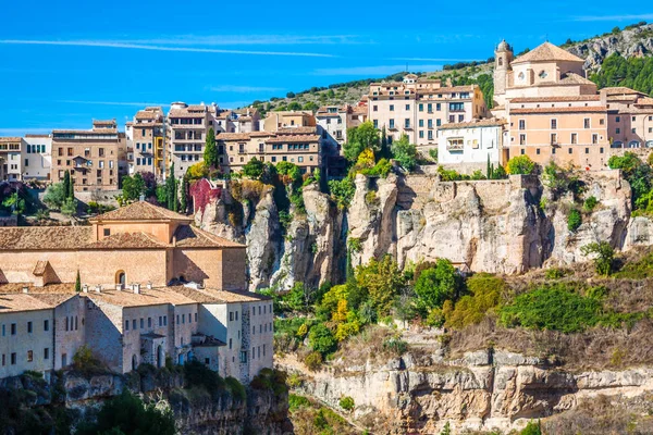 素晴らしいスペインの崖の岩に市クエンカ — ストック写真