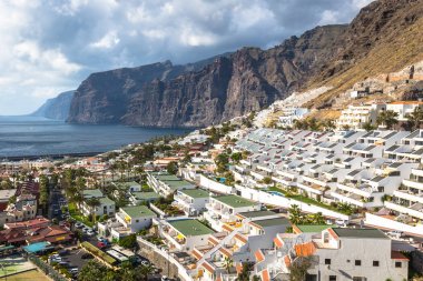 Şehir Los Gigantes Tenerife, Kanarya Adaları, İspanya