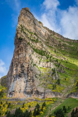 Ordesa Vadisi Milli Parkı, Aragon Pyrenees dağlarda, 