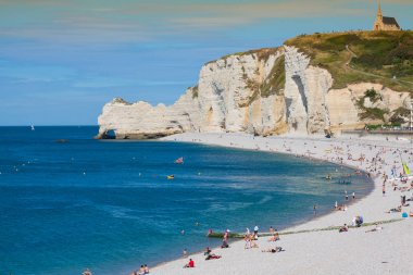 uçurumlar, etretat, normandy, Fransa