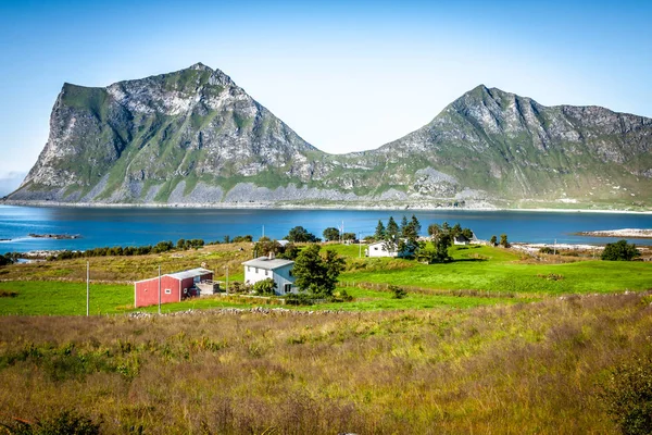 Hermoso paisaje de Noruega, Escandinavia —  Fotos de Stock
