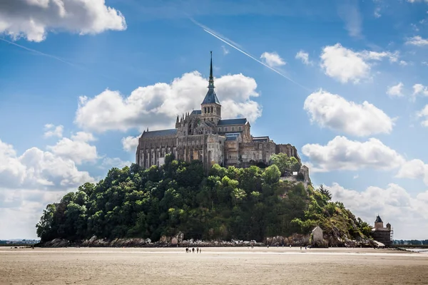 Le mont saint michel, Normandia, Francja — Zdjęcie stockowe