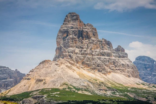 Tre 犯罪 di lavaredo 在科尔蒂纳丹佩佐，意大利多洛米蒂山 — 图库照片