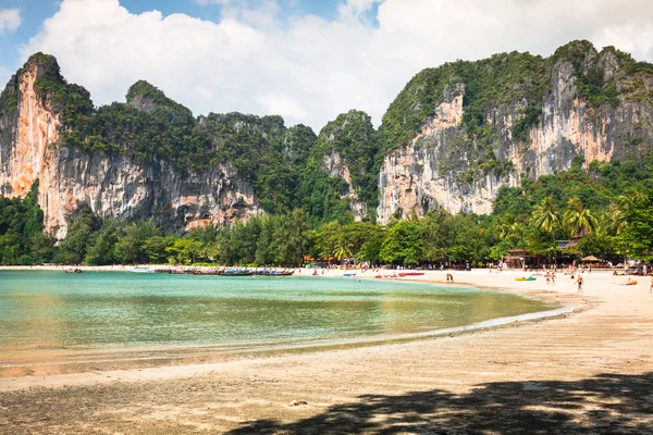 Plaży Railay w krabi Tajlandia — Zdjęcie stockowe