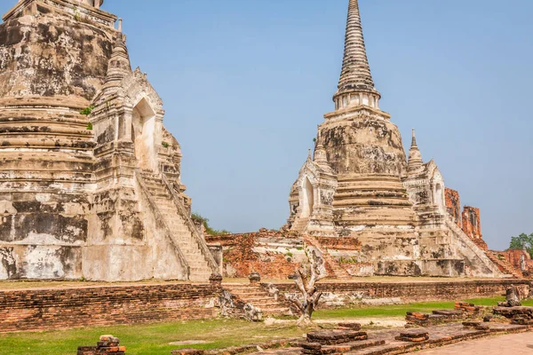 Pagoda at wat phra sri sanphet temple, Ayutthaya, Thailand — Stock Photo, Image