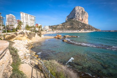 ünlü Akdeniz tatil calpe, İspanya
