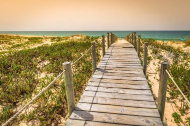 Faro Beach, Algarve, Portekiz