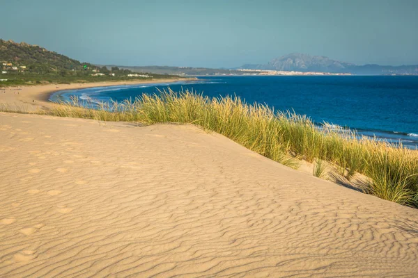 Duna Punta Paloma Tarifa Andalusie Španělsko — Stock fotografie