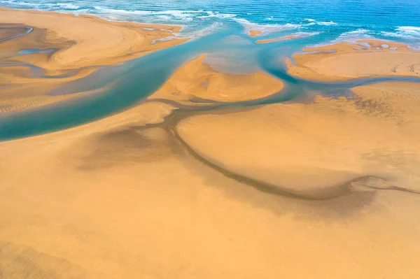 Plage de Raudasandur dans les fjords ouest de l'Islande — Photo