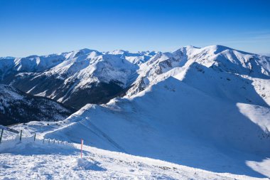 Polonya tatras - kasprowy wierch kış dağ