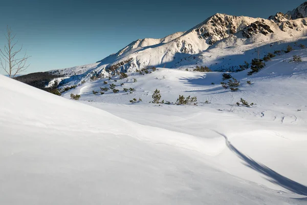 Winterlandschap van Tatra gebergte Zakopane, Polen — Stockfoto