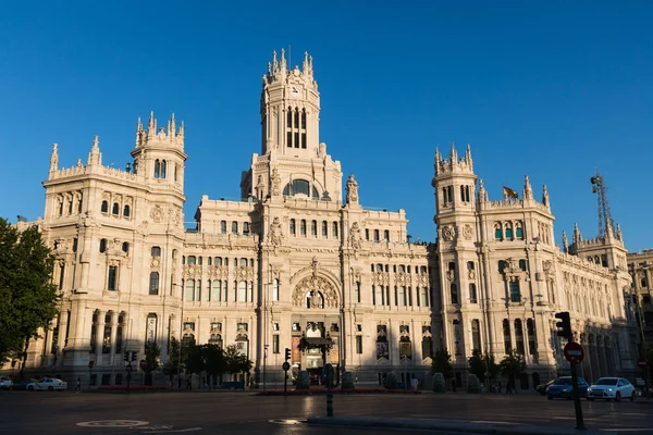 Μαδρίτη, Ισπανία-27 Μαΐου 2015: Plaza de la Cibeles (Πλατεία Κυβέλης)) - — Φωτογραφία Αρχείου