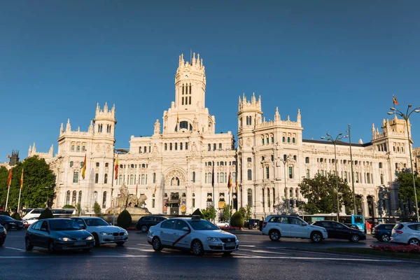 Madrid,Spain-May 27,2015:Plaza de la Cibeles (Cybele's Square) - — ストック写真