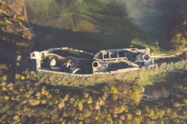 Kielce yakınlarındaki Kale Kontrolü, Polonya hava görüntüsü