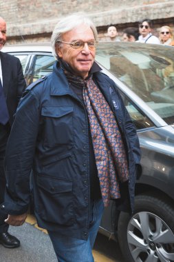 Girişimci Diego Della Valle Milano Moda Haftası sırasında