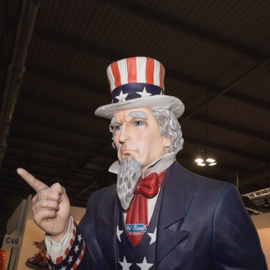 Sam Amca'nın heykeli Eicma 2016