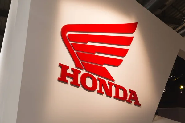 Detalhe do estande Honda no EICMA 2016 — Fotografia de Stock