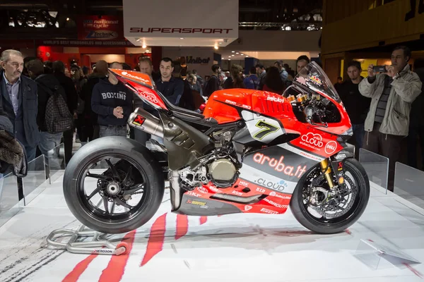 Ducati motorbike on display at EICMA 2016 — Stock Photo, Image