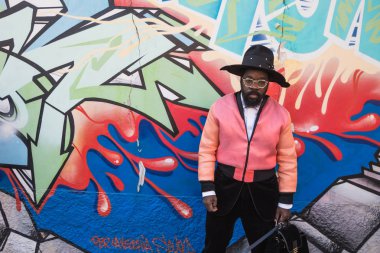 Moda erkek Miilan kadın moda haftası poz