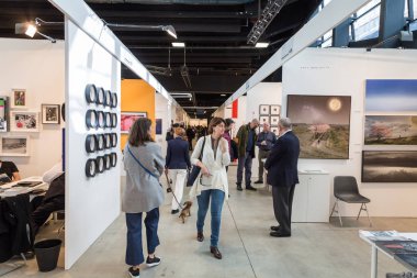 İnsanlar Mia 2017, Milano, İtalya ziyaret