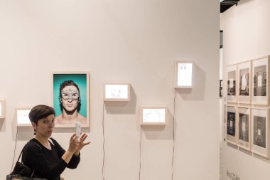 İnsanlar Mia 2017, Milano, İtalya ziyaret