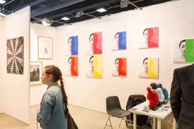 İnsanlar Mia 2017, Milano, İtalya ziyaret