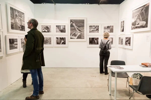 İnsanlar Mia 2017, Milano, İtalya ziyaret — Stok fotoğraf