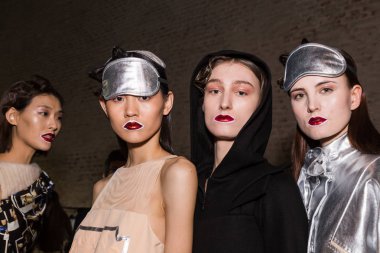 Backstage muhteşem modeller