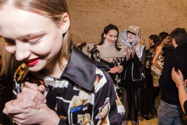 Backstage muhteşem modeller