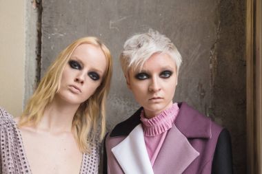 Backstage muhteşem modeller