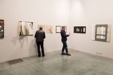 İnsanlar Miart 2017, Milano, İtalya ziyaret