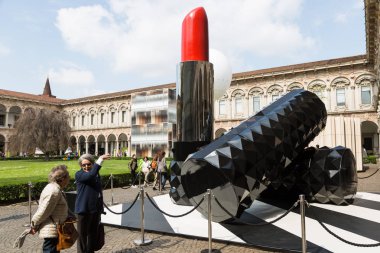 İnsanlar Fuorisalone 2017, Milano, İtalya ziyaret