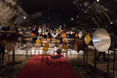 Yükleme sırasında Fuorisalone 2017, Milano, İtalya