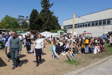 İnsanlar Fuorisalone 2017, Milano, İtalya ziyaret