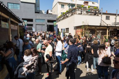 İnsanlar Fuorisalone 2017, Milano, İtalya ziyaret