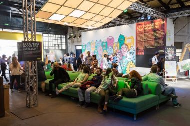 İnsanlar Fuorisalone 2017, Milano, İtalya ziyaret