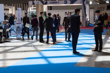 İnsanlar Tuttofood 2017, Milano, İtalya ziyaret