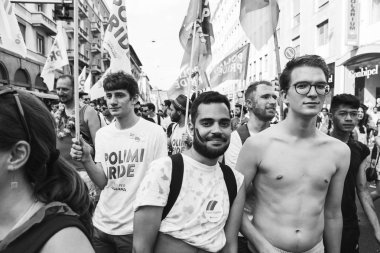 İnsanlara gurur geçit 2017, Milano, İtalya