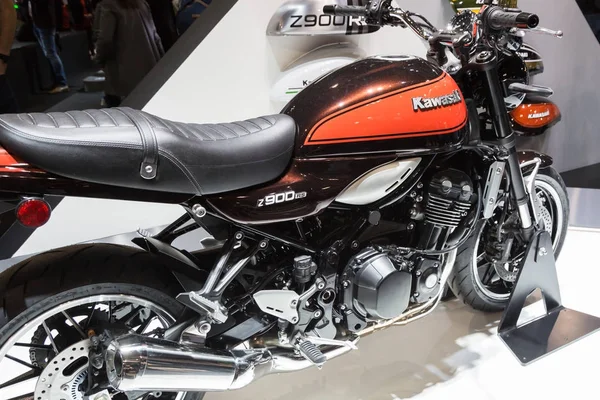 Kawasaki motosiklet Eicma 2017 Milan, İtalya — Stok fotoğraf