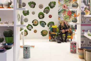 İnsanlar Homi 2018, Milano, İtalya ziyaret