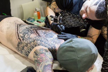 Tattoer Milan dövme Kongre 2018, İtalya